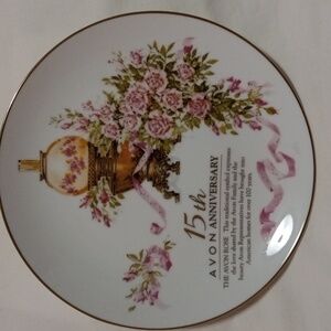AVON 15TH Anniversary Plate
